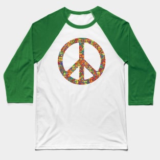 Peace of Pi Baseball T-Shirt